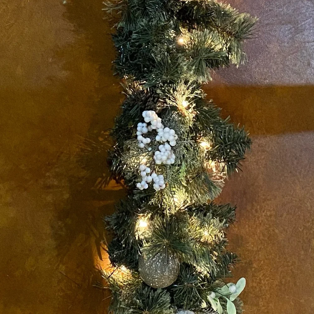 6 foot Christmas Garland